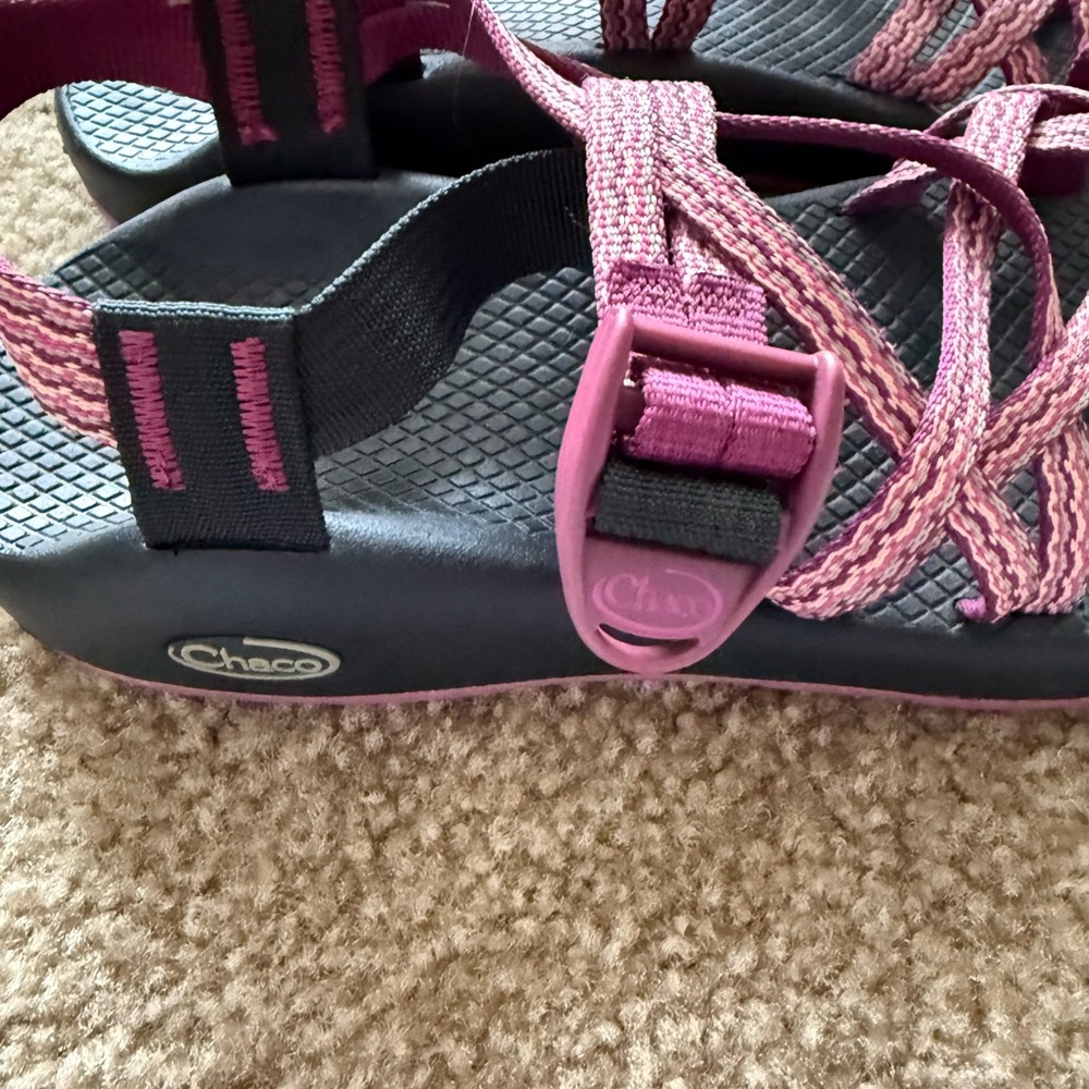 Chaco ZX/2 dual strap rapid pro vibrant outdoor hiking sandals pink sz8 - Picture 4 of 9